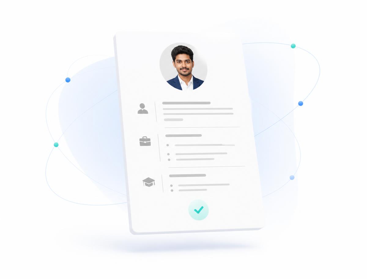 Professional resume ready for new career opportunities